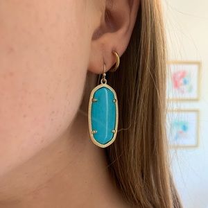 Dani earring in turquoise